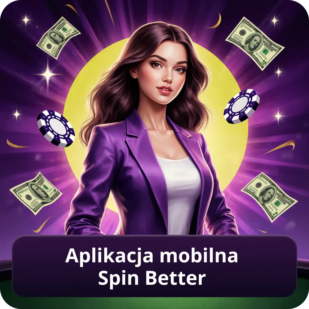 Aplikacja mobilna Spin Better Android iOS